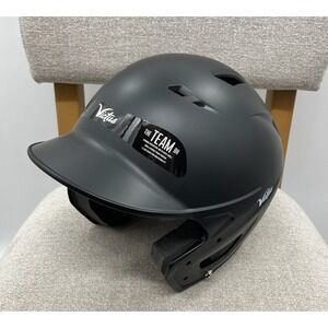 NWT Victus Junior The Team Baseball Batting Black Helmet Protective Sports Gear